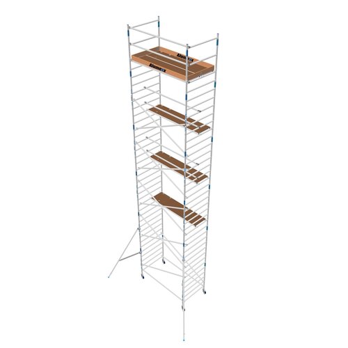 Alumexx Rolsteiger Alumexx Basic 135 x 190 x 12.20m werkhoogte met carbon platformen