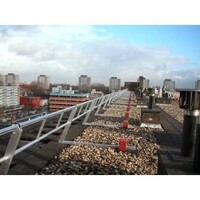 RSS Dakrandbeveiliging RSS dakrandbeveiliging plat dak complete set 8 meter RSS Dakrandbeveiliging RSS dakrandbeveiliging plat dak complete set 8 meter