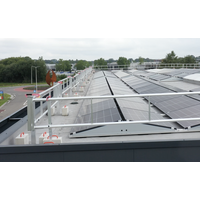 RSS Dakrandbeveiliging RSS Dakrandbeveiliging Plat dak Compact (60 cm) set 8 meter