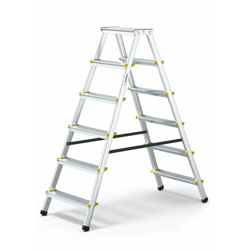 Panthera huishoudtrap dubbel 2x6 treden