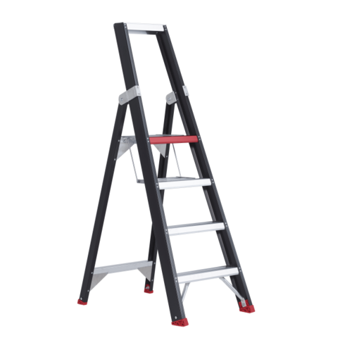 Altrex Taurus enkel oploopbare trap 4-treeds