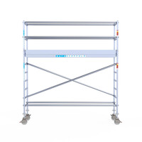 Euroscaffold Euroscaffold Euro 75x305x4,2m werkhoogte carbon vloer Euroscaffold Euroscaffold Euro 75x305x4,2m werkhoogte carbon vloer