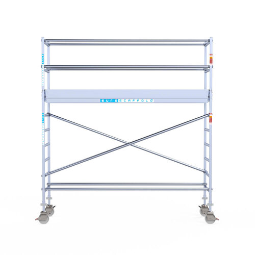 Euroscaffold Euroscaffold Euro 75x305x4,2m werkhoogte carbon vloer