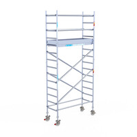 Euroscaffold Euroscaffold Euro 75x190x5,2m werkhoogte carbon vloer Euroscaffold Euroscaffold Euro 75x190x5,2m werkhoogte carbon vloer