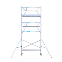 Euroscaffold Euroscaffold Euro 75x250x7,2m werkhoogte enkele voorloopleuning