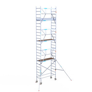 Euroscaffold Euroscaffold Euro 75x190x8,2m werkhoogte enkele voorloopleuning Euroscaffold Euroscaffold Euro 75x190x8,2m werkhoogte enkele voorloopleuning