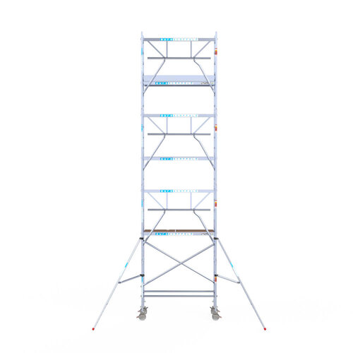 Euroscaffold Euroscaffold Euro 75x190x8,2m werkhoogte enkele voorloopleuning