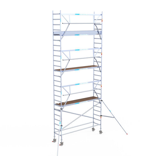 Euroscaffold Euroscaffold Euro 75x305x8,2m werkhoogte enkele voorloopleuning