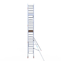 Euroscaffold Euroscaffold Euro 75x190x7,2m werkhoogte carbon vloer enkele voorloopleuning
