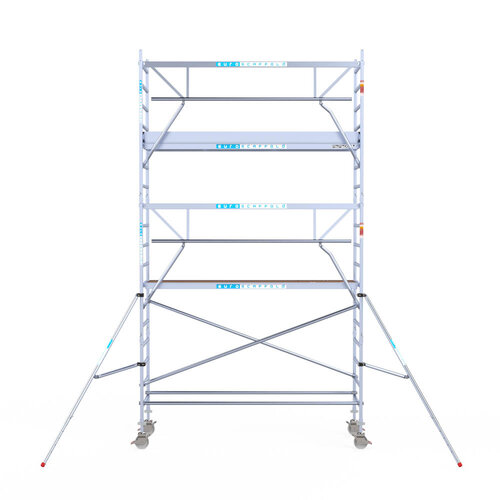 Euroscaffold Euroscaffold Euro 90x305x6,2m werkhoogte enkele voorloopleuning