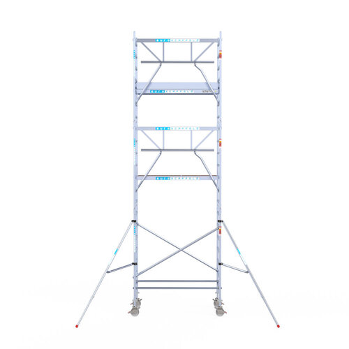 Euroscaffold Euroscaffold Euro 90x190x7,2m werkhoogte enkele voorloopleuning