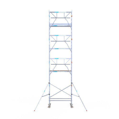 Euroscaffold Euroscaffold Euro 90x190x9,2m werkhoogte carbon vloer enkele voorloopleuning