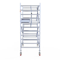 Euroscaffold Euroscaffold Euro 135x250x4,2m werkhoogte enkele voorloopleuning Euroscaffold Euroscaffold Euro 135x250x4,2m werkhoogte enkele voorloopleuning