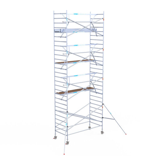 Euroscaffold Euroscaffold Euro 135x305x9,2m werkhoogte enkele voorloopleuning