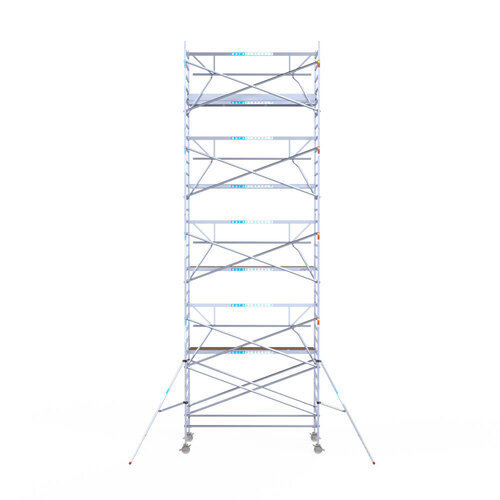 Euroscaffold Euroscaffold Euro 135x305x10,2m werkhoogte enkele voorloopleuning