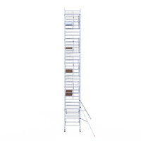 Euroscaffold Euroscaffold Euro 135x250x11,2m werkhoogte enkele voorloopleuning Euroscaffold Euroscaffold Euro 135x250x11,2m werkhoogte enkele voorloopleuning