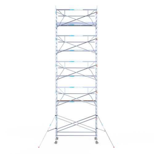 Euroscaffold Euroscaffold Euro 135x305x11,2m werkhoogte enkele voorloopleuning