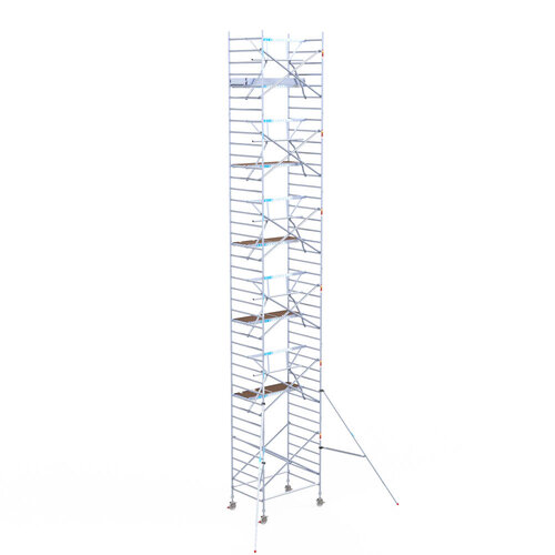 Euroscaffold Euroscaffold Euro 135x190x13,2m werkhoogte enkele voorloopleuning