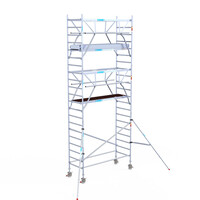 Euroscaffold Euroscaffold Euro 90x250x7,2m werkhoogte dubbele voorloopleuning