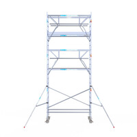 Euroscaffold Euroscaffold Euro 90x250x7,2m werkhoogte dubbele voorloopleuning