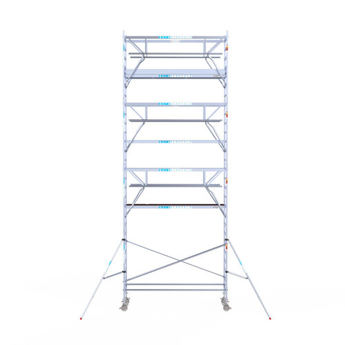 Euroscaffold Euroscaffold Euro 90x305x9,2m werkhoogte dubbele voorloopleuning