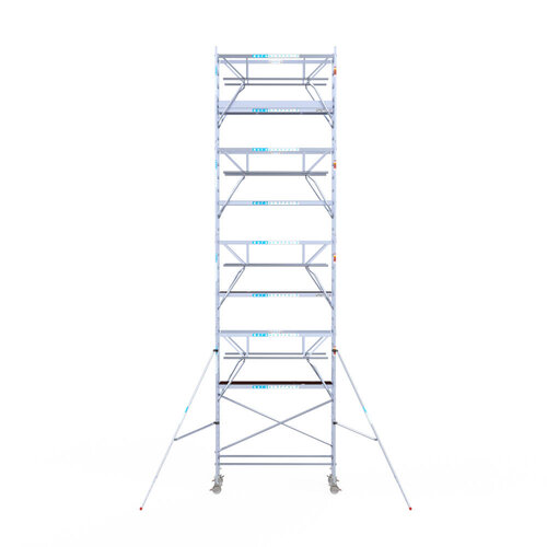 Euroscaffold Euroscaffold Euro 90x250x10,2m werkhoogte dubbele voorloopleuning
