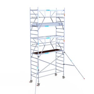 Euroscaffold Euroscaffold Euro 90x250x6,2m werkhoogte carbon vloer dubbele voorloopleuning Euroscaffold Euroscaffold Euro 90x250x6,2m werkhoogte carbon vloer dubbele voorloopleuning