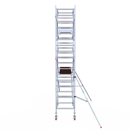 Euroscaffold Euroscaffold Euro 90x250x6,2m werkhoogte carbon vloer dubbele voorloopleuning