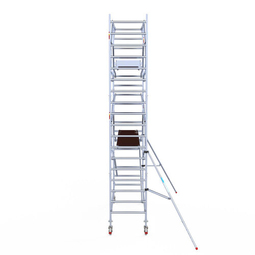 Euroscaffold Euroscaffold Euro 90x305x6,2m werkhoogte carbon vloer dubbele voorloopleuning