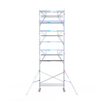 Euroscaffold Euroscaffold Euro 90x250x9,2m werkhoogte carbon vloer dubbele voorloopleuning Euroscaffold Euroscaffold Euro 90x250x9,2m werkhoogte carbon vloer dubbele voorloopleuning