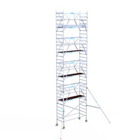 Euroscaffold Euroscaffold Euro 90x250x10,2m werkhoogte carbon vloer dubbele voorloopleuning Euroscaffold Euroscaffold Euro 90x250x10,2m werkhoogte carbon vloer dubbele voorloopleuning