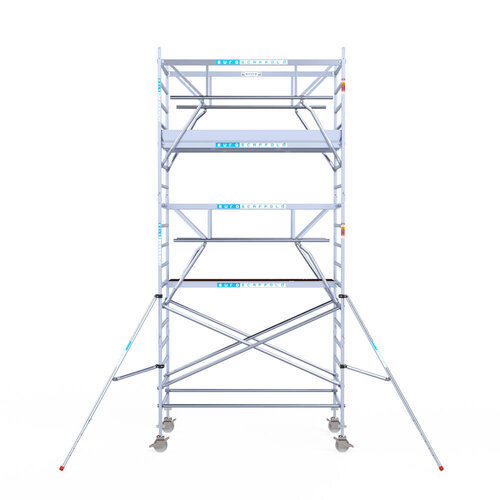 Euroscaffold Euroscaffold Euro 135x250x6,2m werkhoogte dubbele voorloopleuning