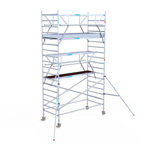 Euroscaffold Euroscaffold Euro 135x305x6,2m werkhoogte dubbele voorloopleuning