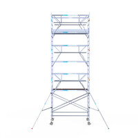 Euroscaffold Euroscaffold Euro 135x250x8,2m werkhoogte dubbele voorloopleuning Euroscaffold Euroscaffold Euro 135x250x8,2m werkhoogte dubbele voorloopleuning