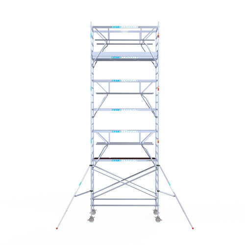 Euroscaffold Euroscaffold Euro 135x250x8,2m werkhoogte dubbele voorloopleuning