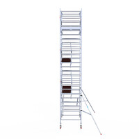 Euroscaffold Euroscaffold Euro 135x250x8,2m werkhoogte dubbele voorloopleuning Euroscaffold Euroscaffold Euro 135x250x8,2m werkhoogte dubbele voorloopleuning