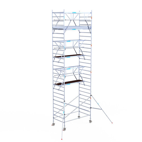 Euroscaffold Euroscaffold Euro 135x250x9,2m werkhoogte dubbele voorloopleuning