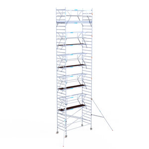 Euroscaffold Euroscaffold Euro 135x305x12,2m werkhoogte dubbele voorloopleuning Euroscaffold Euroscaffold Euro 135x305x12,2m werkhoogte dubbele voorloopleuning