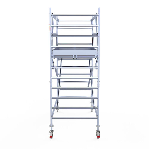 Euroscaffold Euroscaffold Euro 135x305x4,2m werkhoogte carbon vloer dubbele voorloopleuning