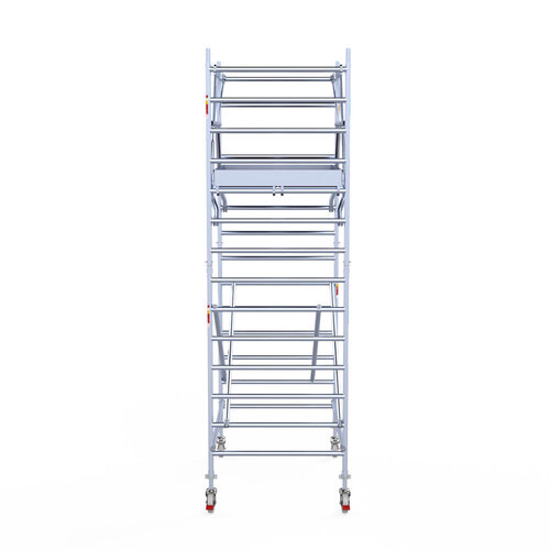 Euroscaffold Euroscaffold Euro 135x190x5,2m werkhoogte carbon vloer dubbele voorloopleuning