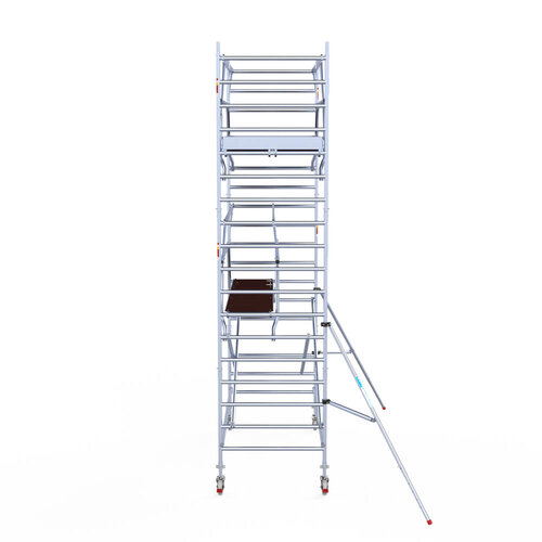 Euroscaffold Euroscaffold Euro 135x305x6,2m werkhoogte carbon vloer dubbele voorloopleuning