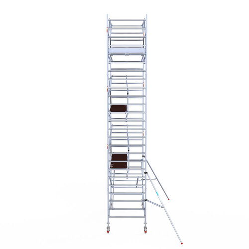 Euroscaffold Euroscaffold Euro 135x305x8,2m werkhoogte carbon vloer dubbele voorloopleuning