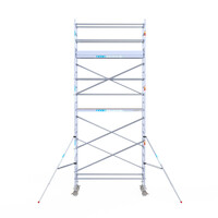 Euroscaffold Euroscaffold Euro 90x250x7,2m werkhoogte carbon vloer Euroscaffold Euroscaffold Euro 90x250x7,2m werkhoogte carbon vloer