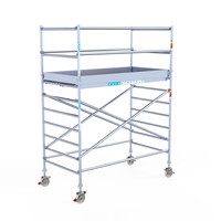 Euroscaffold Euroscaffold Euro 135x250x4,2m werkhoogte carbon vloer Euroscaffold Euroscaffold Euro 135x250x4,2m werkhoogte carbon vloer