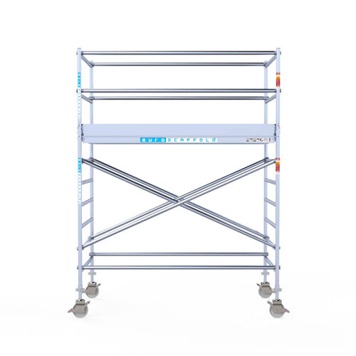 Euroscaffold Euroscaffold Euro 135x250x4,2m werkhoogte carbon vloer