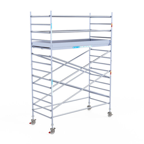 Euroscaffold Euroscaffold Euro 135x305x5,2m werkhoogte carbon vloer