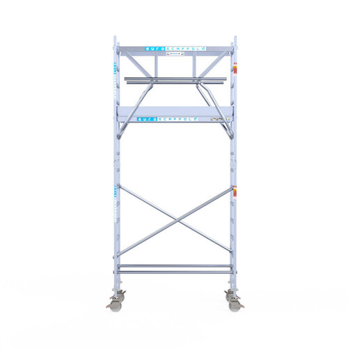 Euroscaffold Euroscaffold Euro 75x190x5,2m werkhoogte dubbele voorloopleuning