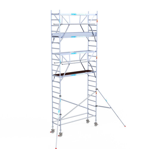 Euroscaffold Euroscaffold Euro 75x250x7,2m werkhoogte dubbele voorloopleuning