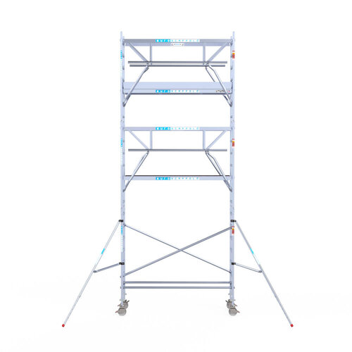 Euroscaffold Euroscaffold Euro 75x250x7,2m werkhoogte dubbele voorloopleuning