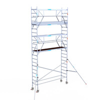 Euroscaffold Euroscaffold Euro 75x305x7,2m werkhoogte dubbele voorloopleuning